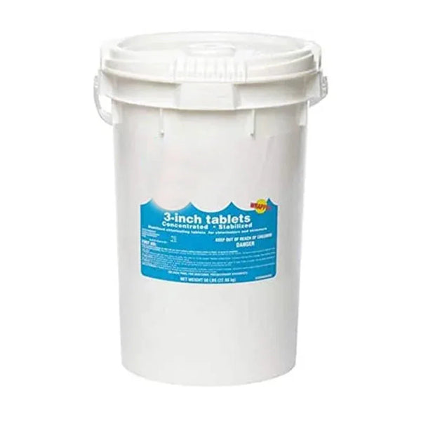 3 INCH CHLORINE TABLETS 50 LBS